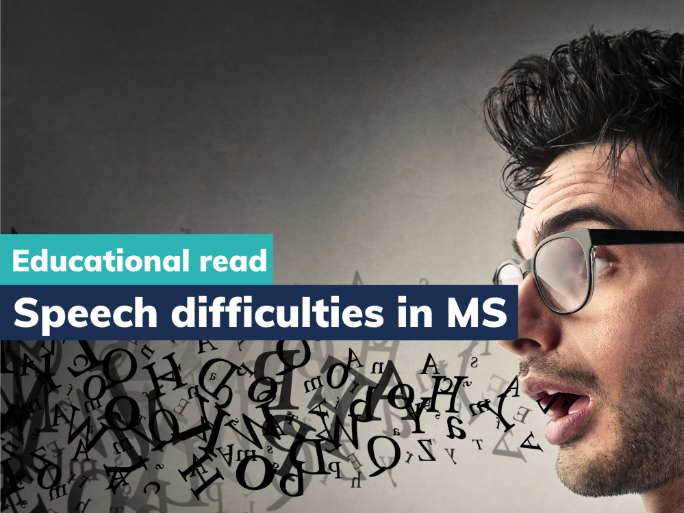 Speech difficulties in MS