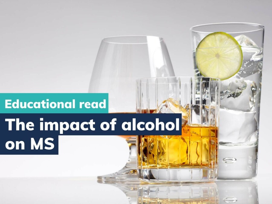 Impact of alcohol on MS
