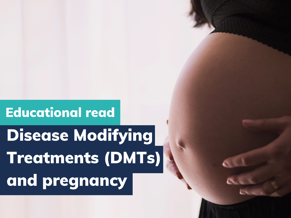 Krankheitsmodifizierende Behandlungen und Schwangerschaft bei Frauen mit MS