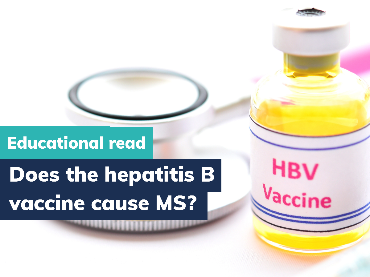 Does the hepatitis B vaccine lead to MS?
