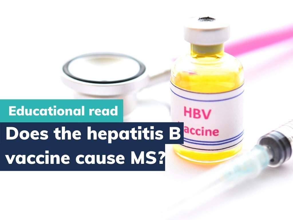 Does the hepatitis B vaccine lead to MS?