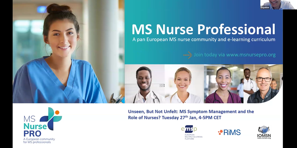 Recorded Webinar: Unseen, But Not Unfelt: MS Symptom Management and the Role of Nurses