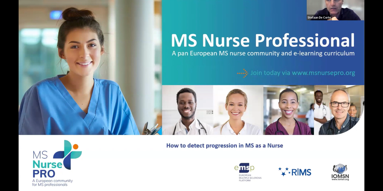 Recorded Webinar: How to Detect Progression in MS as a Nurse