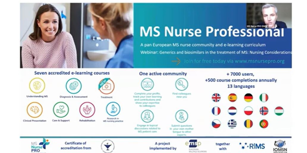 Recorded webinar: Generics and Biosimilars in the Treatment of MS